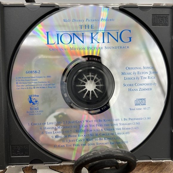 The Lion King [Original Motion Picture Soundtrack] by Hans Zimmer (Composer)... - Picture 4 of 5
